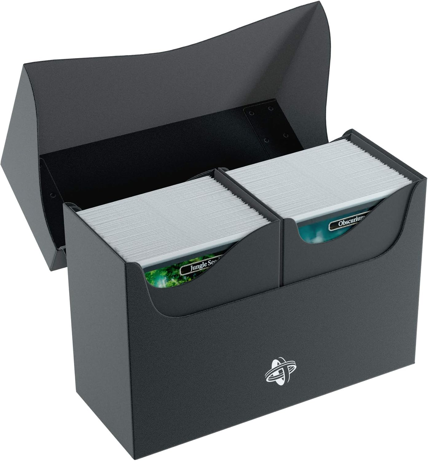 Gamegenic 160 Sleeves Card Double Deck Holder Box, Black image number 6