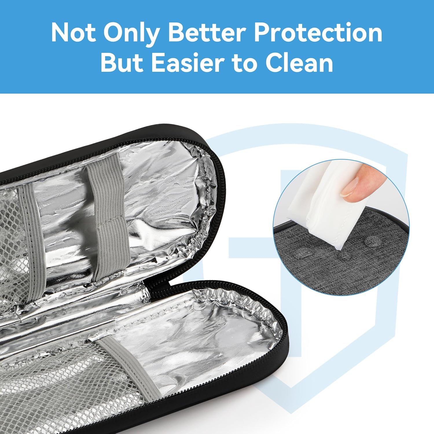 Insulin Pen Cooler Travel Case Diabetic Medication Insulated Cool Organizer with 2 Reusable Ice Packs for Insulin Pen and Other Diabetic Supplies, for the Daily Life and Trip(Grey) image number 4