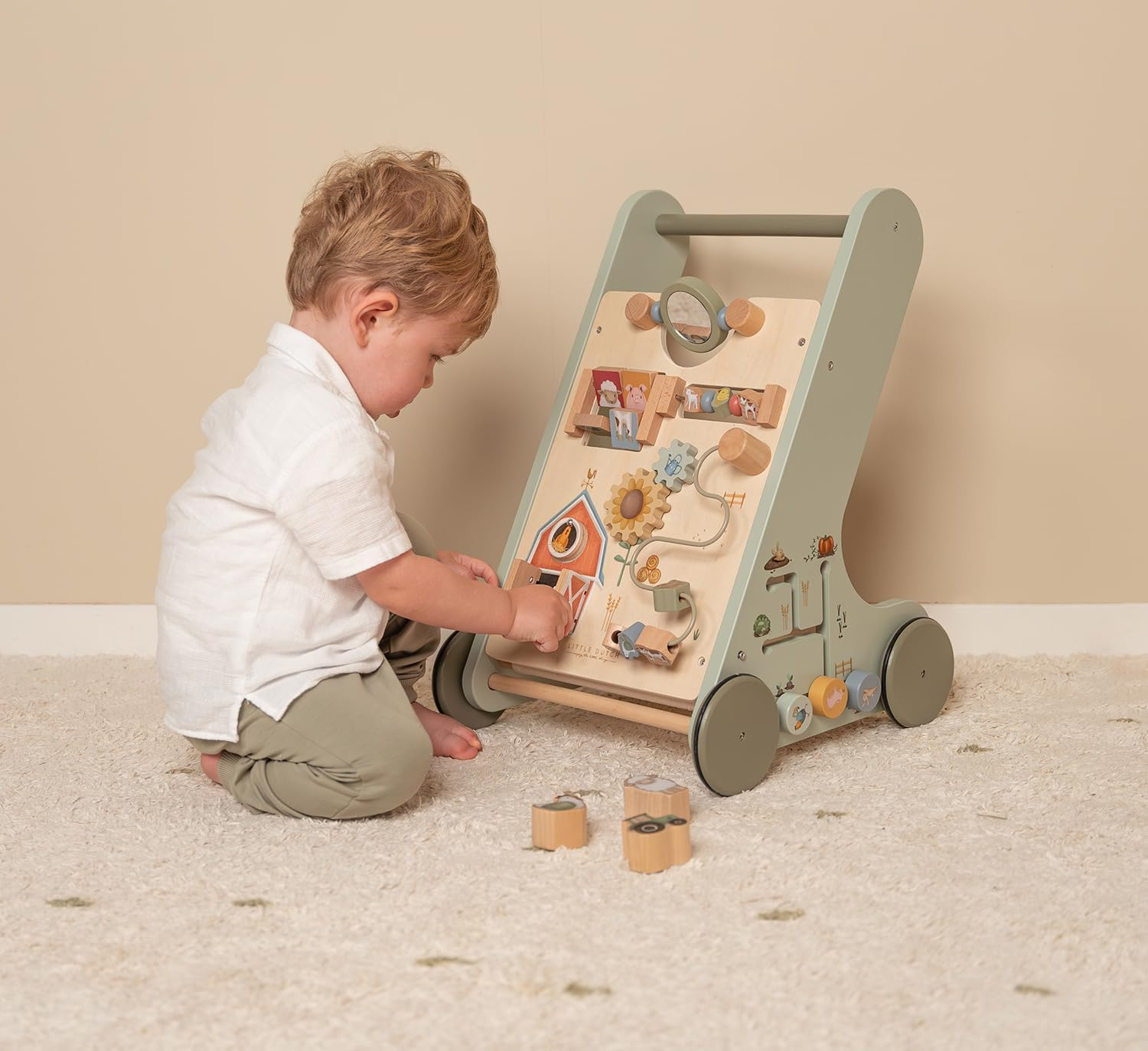 Little Dutch Little Farm Multi-Activity Baby Walker