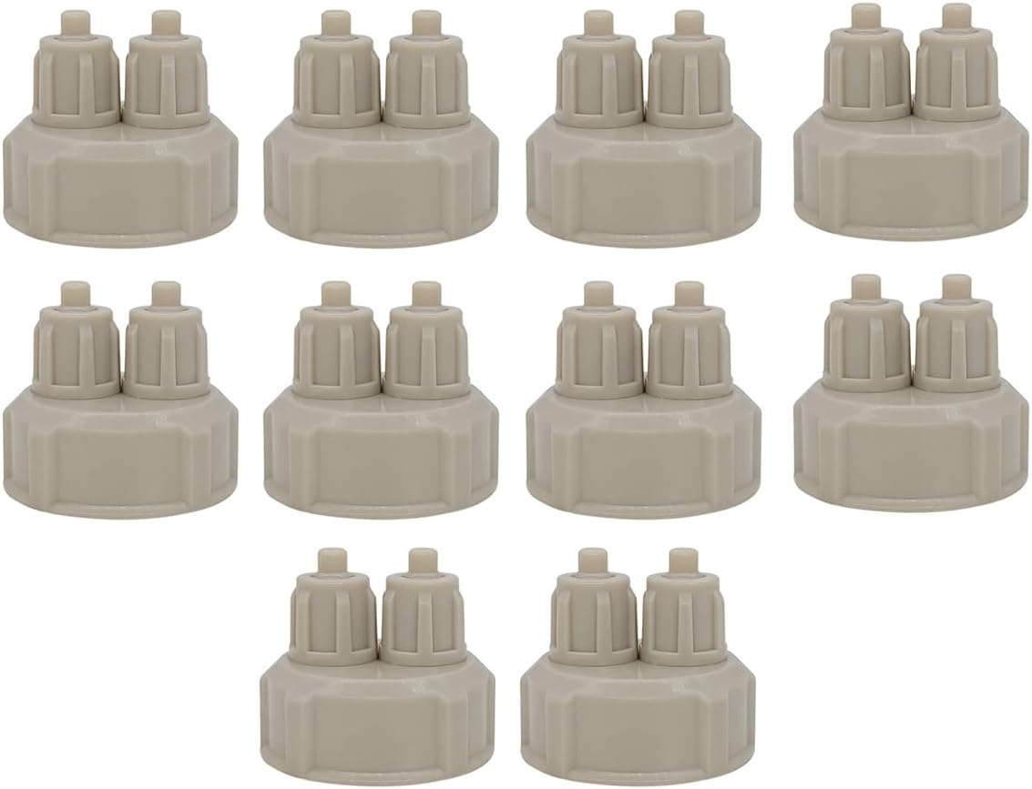 AIMALL DIY CO2 Generator System Bottle Cap, Quick Screw Installation, Durable ABS Material for Aquarium Plants - 1.18In Base Diameter image number 1