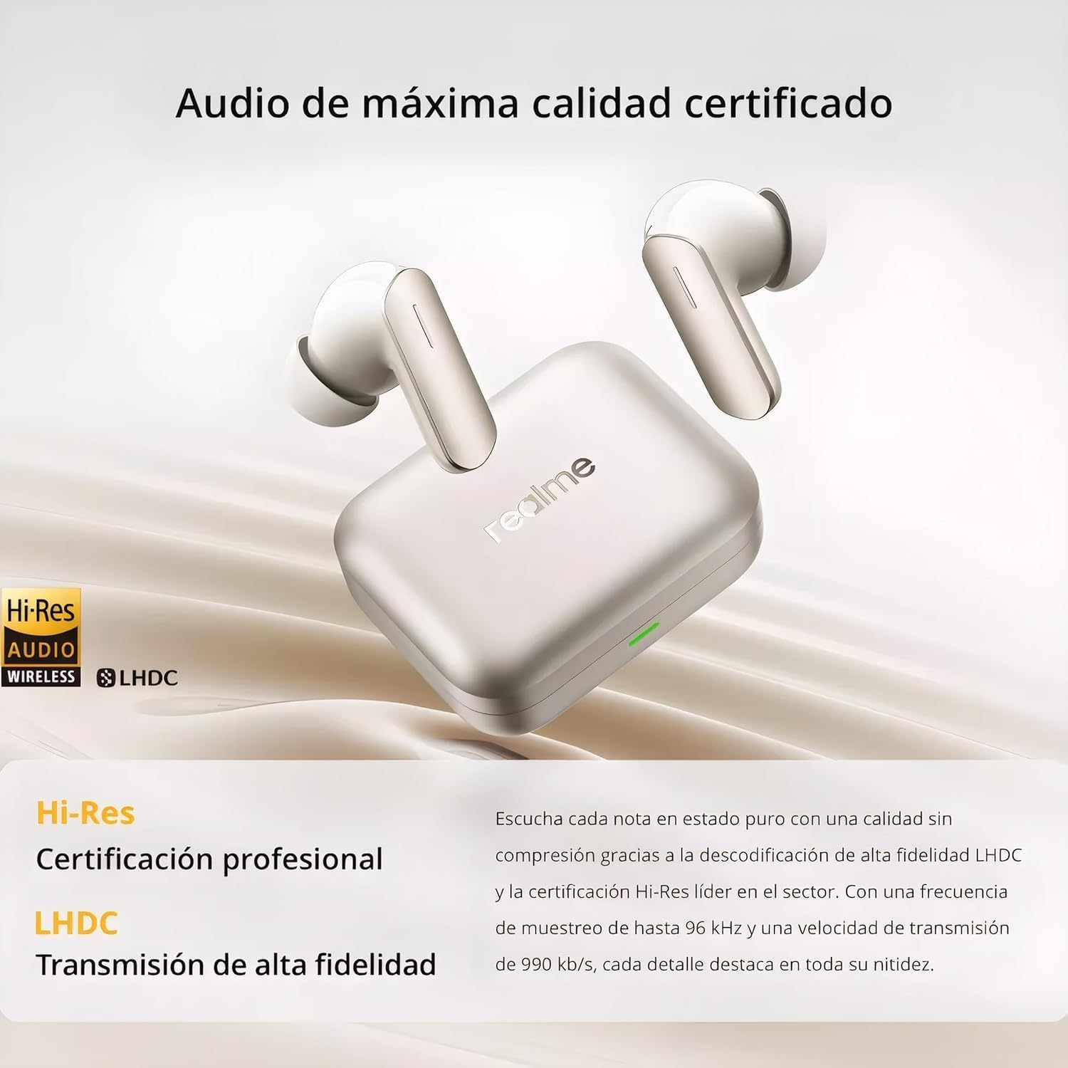 Realme Buds Air 7, 12.4Mm Dynamic Bass Drivers, 52Hrs Playtime, 52Db Hybrid ANC, 6 Mic ENC, 45Ms Low Latency, 360&deg; Spatial Audio, Hi-Res LHDC, IP55 Dust & Water Resistant, BT V5.4 - (Lavender Purple) image number 3