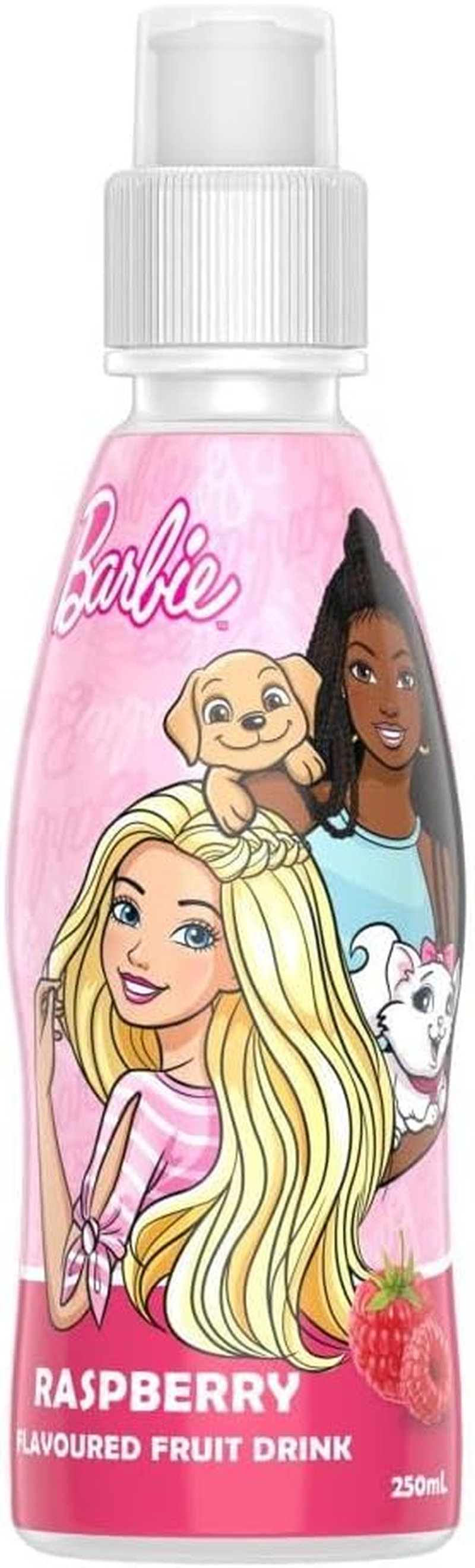 Fruity Burst, 24 X 250 Ml, Barbie Raspberry Kid'S Fruit Drink
