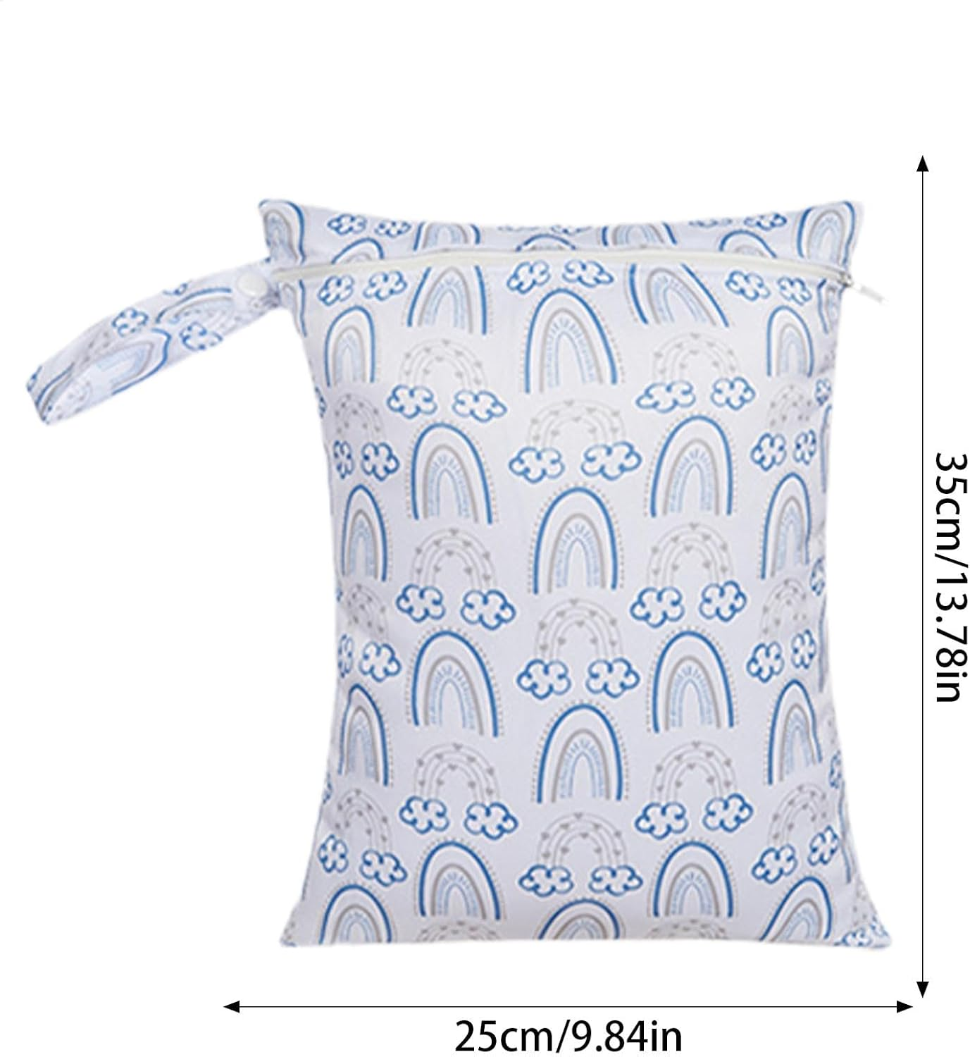 Qkbuza Cloth Diapers for Babies | Adjustable Washable Cloth Baby Diapers | 4X Absorbent & Breathable Liners, Waterproof Cover with 4 Inserts & 1 Wet Bag for Toddler Boys Girls image number 1