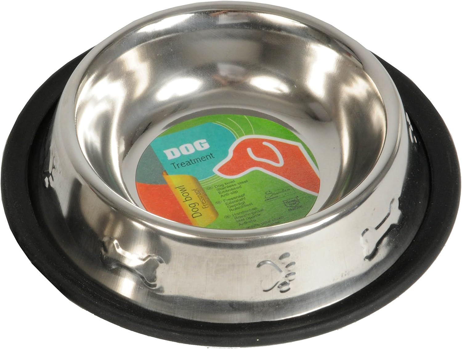 Unbekannt Dog 38945 Stainless Steel Dog Bowl 250 Ml image number 1