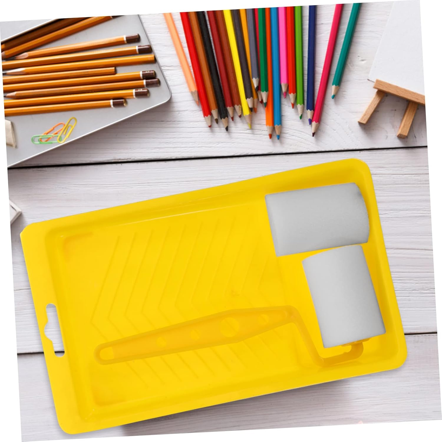 Bestonzon 5Sets Multi-Function Paint Rollers Handle for Easy Wall Painting for Home Use Smooth Application Walls Ceilings and Furniture image number 3