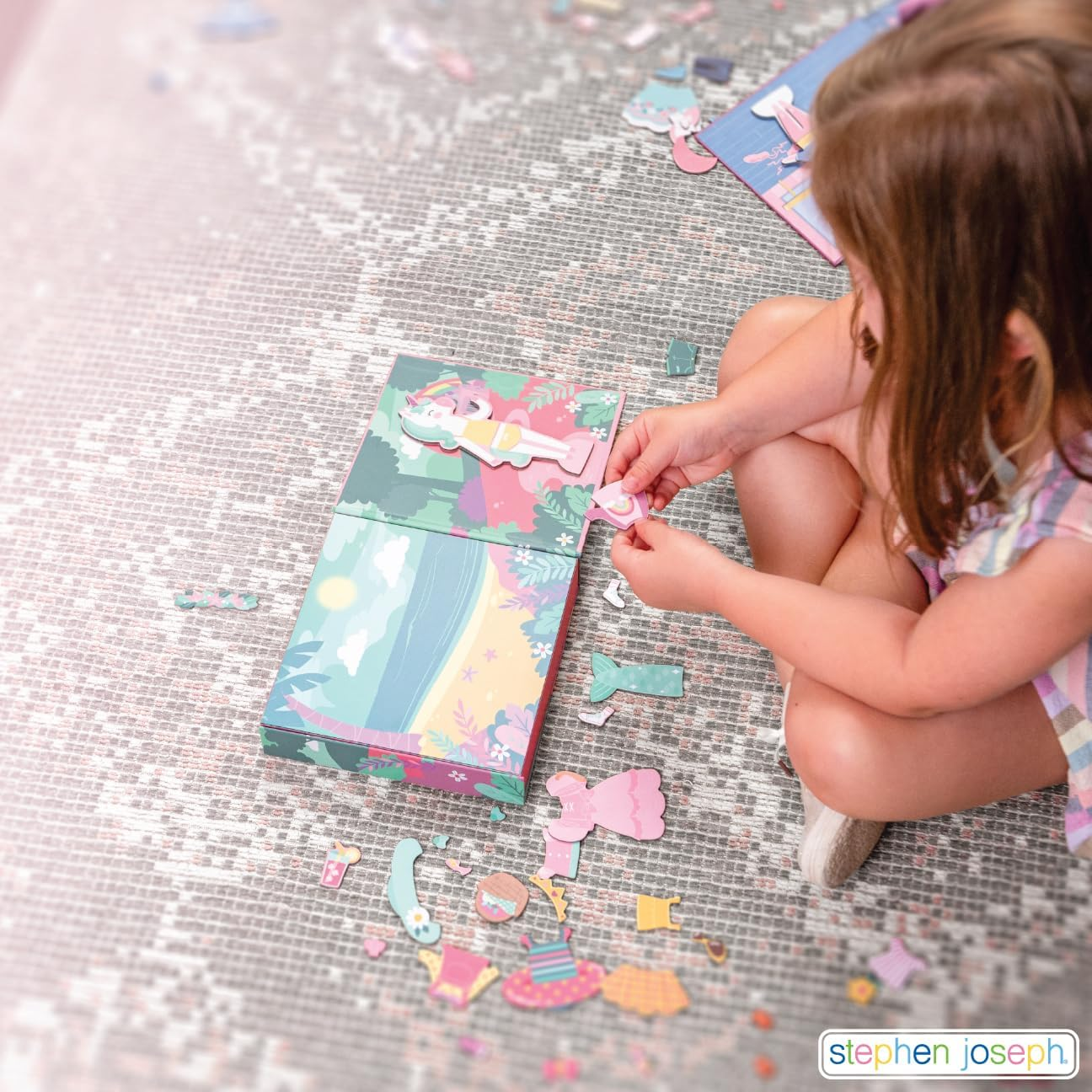 Stephen Joseph, Magnetic Dress up Doll Bunny and Mouse image number 3