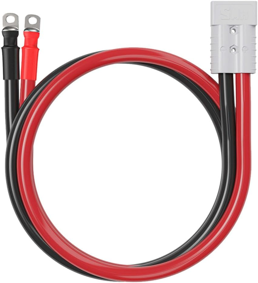 6AWG Anderson Connector to Battery Terminal Eyelet Dia.6Mm with Fused Holder,13.5Mm&sup2; Pure Copper for Solar,Battery Box(Ad-6Mm Eyelets- Fused) image number 5