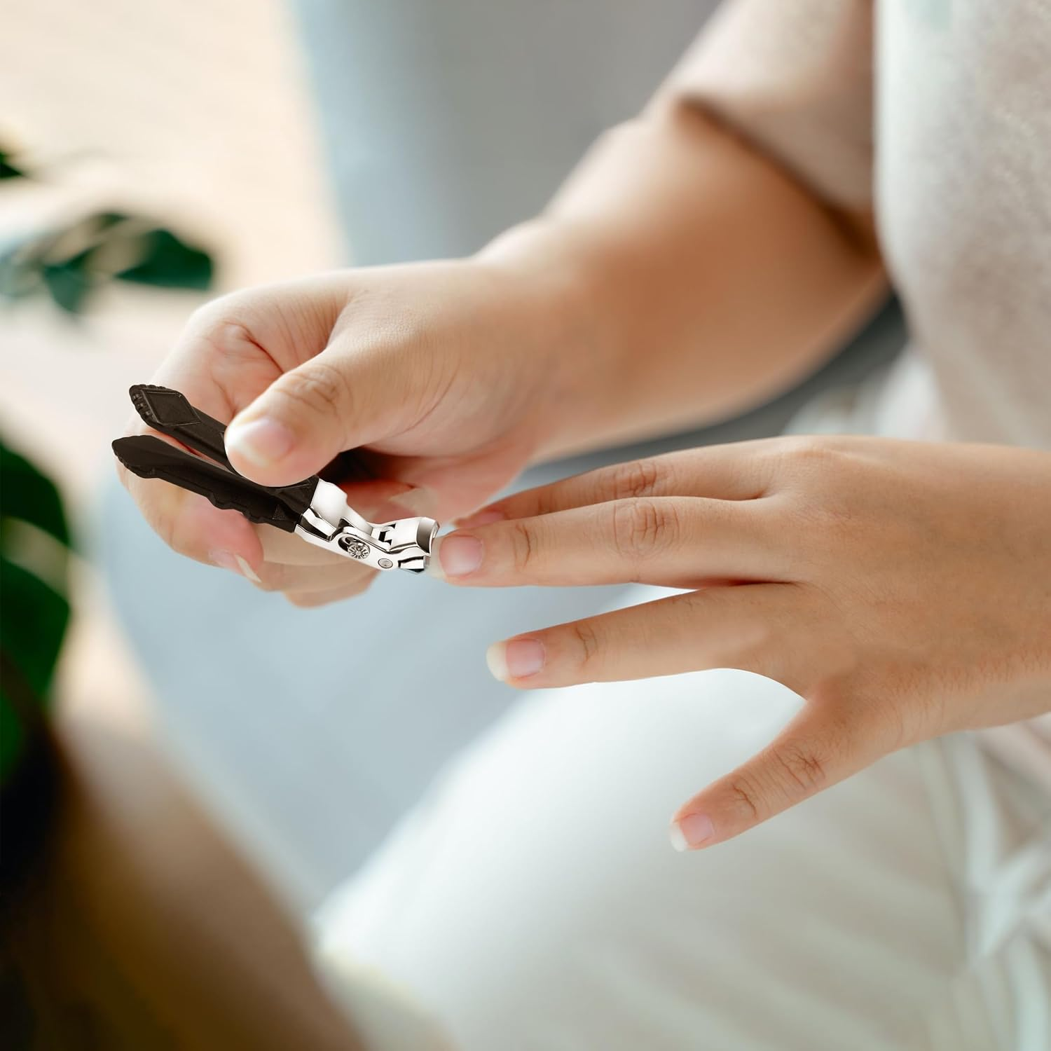 Pro Nail Clippers for Seniors with Thick Toenails - Long Handled Ergonomic Design for Fingernails and Toenails - Proclip Wide Jaw Opening with Large Angled Head image number 5