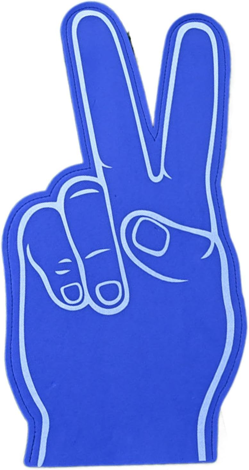 Foam Finger - Giant Gladiator Foam Finger | Sports Fan Cheering Prop, Hand Signs for Games, Events, Competitions, Fun Athletic Spirit Accessory for All Occasions