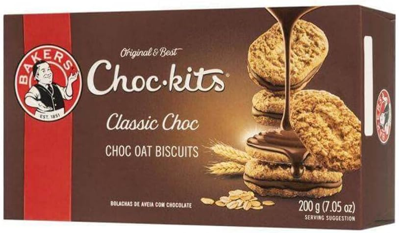 Bakers Classic Choc-Kits Biscuits 200 G