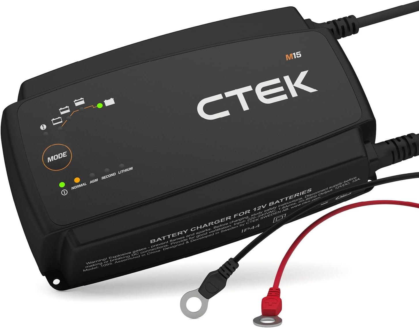 CTEK M15 Marine Charger - 15A Battery Charging for Marine Batteries image number 3
