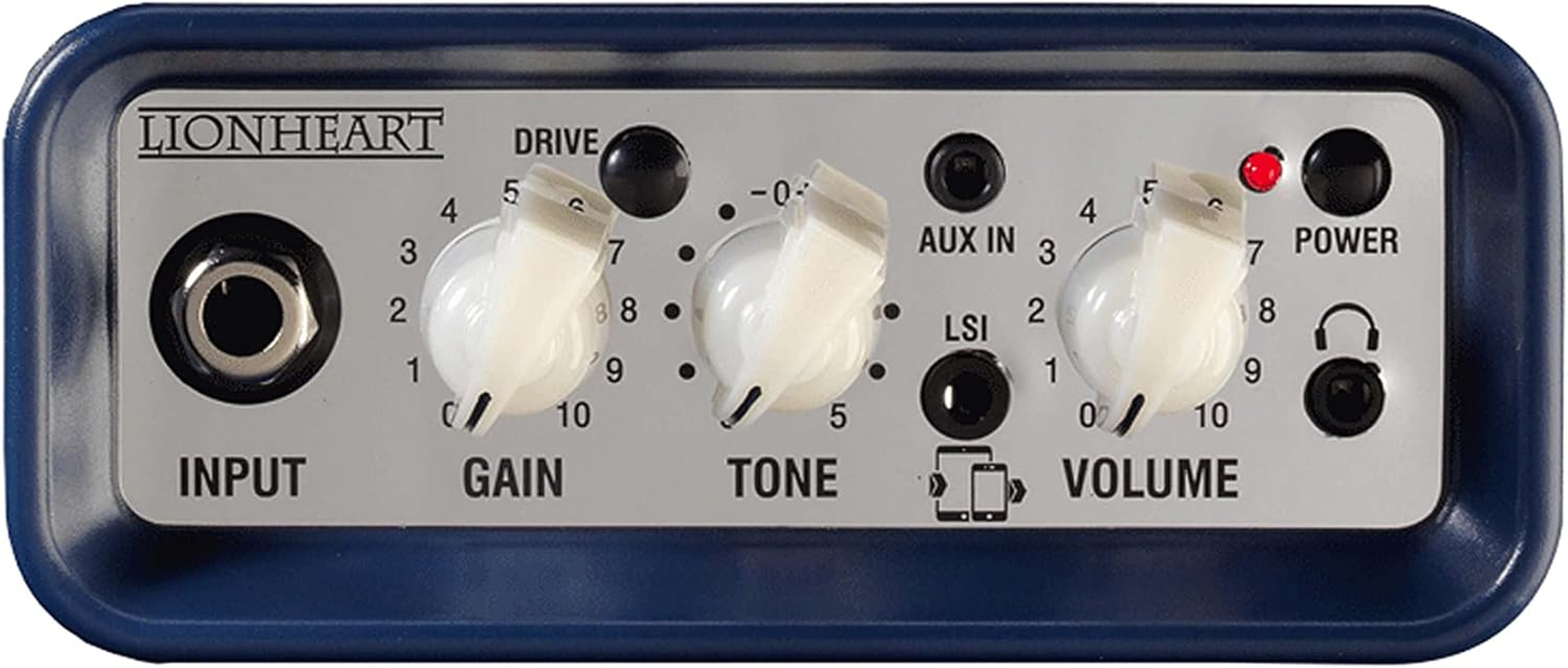 Laney MINI Series - Battery Powered Guitar Amplifier with Smartphone Interface - 3W - Lionheart Edition, MINI-LION image number 4