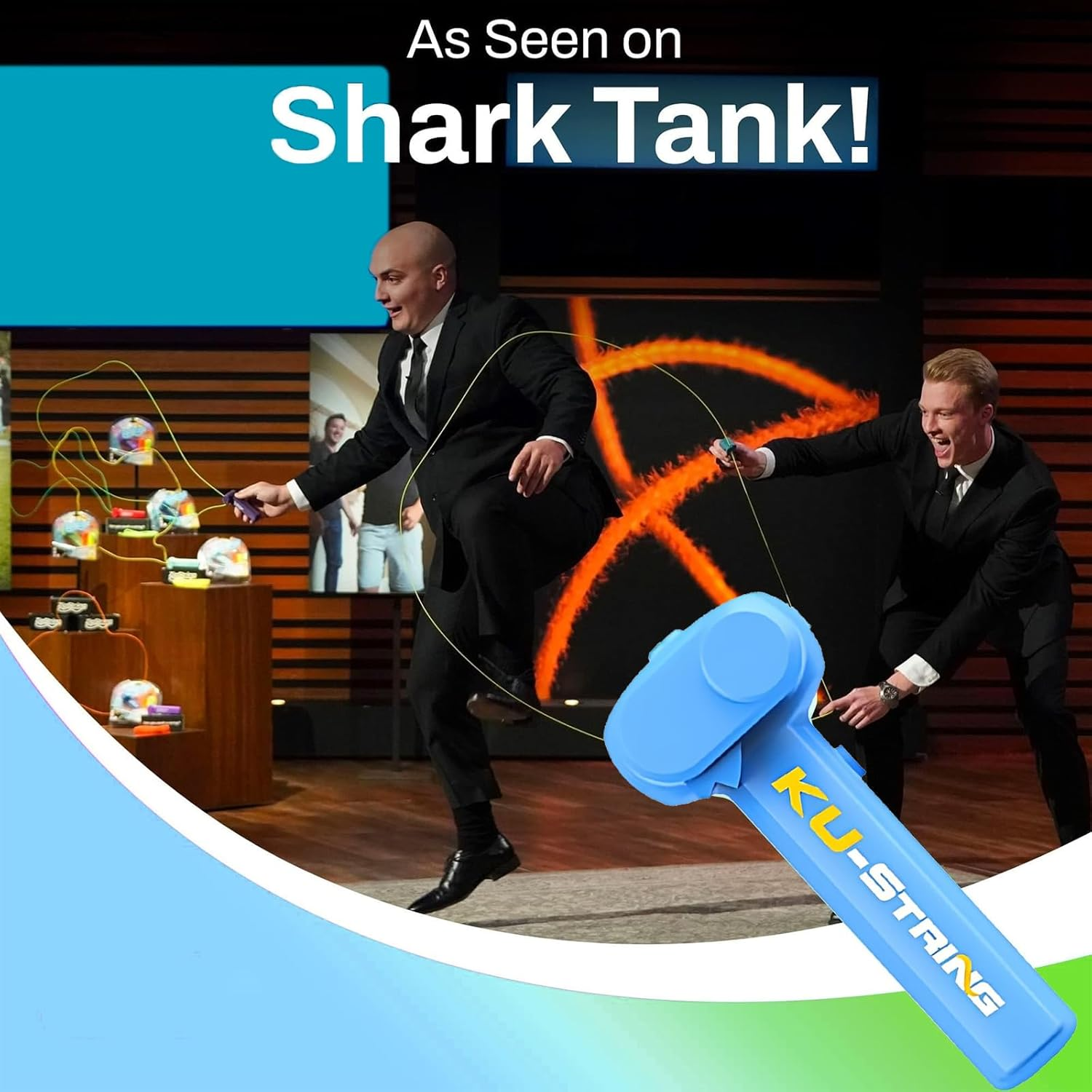 Jandoter LED Rope Launcher Toy with 3 Glowing Strings, USB Rechargeable Flying String Toy for Teens & Adults (14+ Years) image number 5