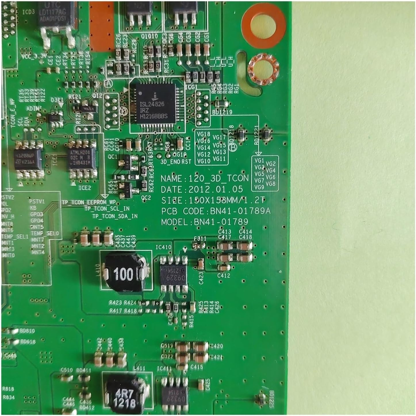 BN41-01789 T-Con Board Ltj550Hw10-B，Compatible for Samsung UE55E6530 UE55ES6530S UE55ES6530SXZG 55 Inch TV Logic Board Replacement Parts image number 5