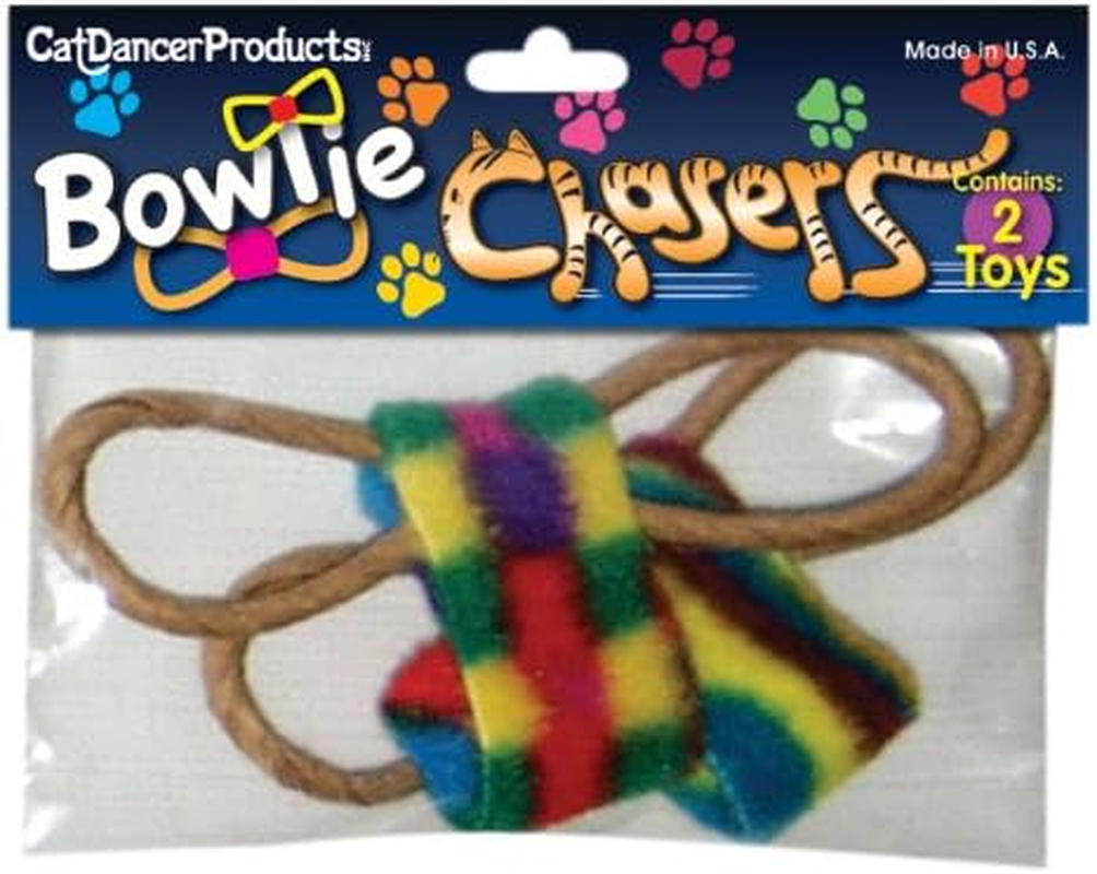 Cat Dancer 805 Bowtie Chaser Interactive Cat Toy, 2-Pack