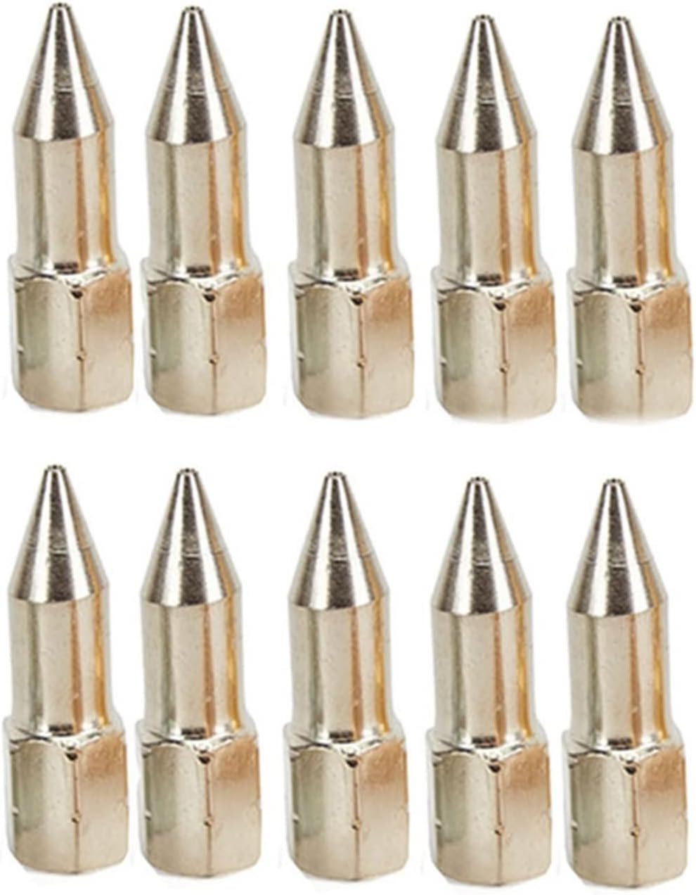 Grease Gun Coupler Grease Gun Nozzle Nickel Plated Grease Filling Equipment Vehicles Repair Tool Grease Gun Fittings