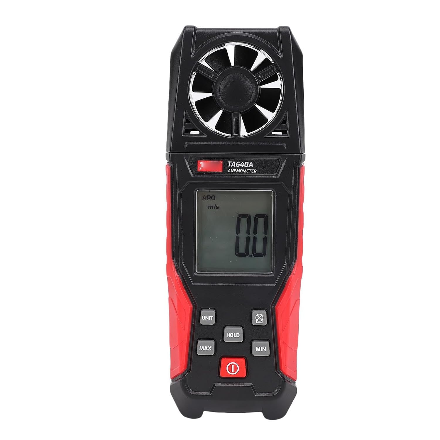 Yosoo Portable Digital Wind Speed ​​Meter with 8 Blades Anemometer for Outdoor Activities Made of Plastic image number 1