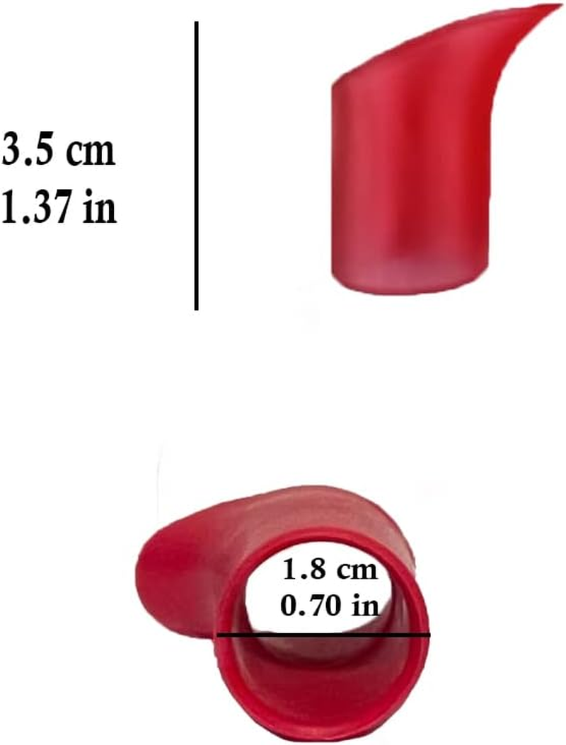 2Pcs Teapot Coffeepot Spout Cover Sleeve Leak-Proof Drip-Proof Silicone Spout Pourer image number 2