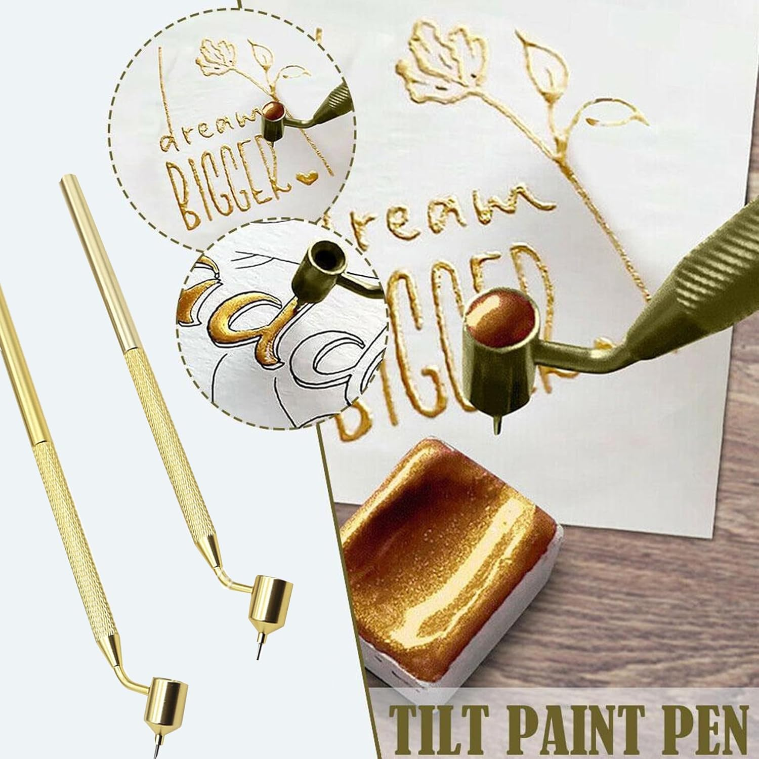 Set of 2 Fluid Writer Pens, Fine Line Paint Pen, Car Paint Repair, Paint Applicator Pen, Fine Line Painting Pen, Stone Chip Repair Kit, Paint for Cars, Crafts, Cabinets 0.5 Mm/0.7 Mm image number 6