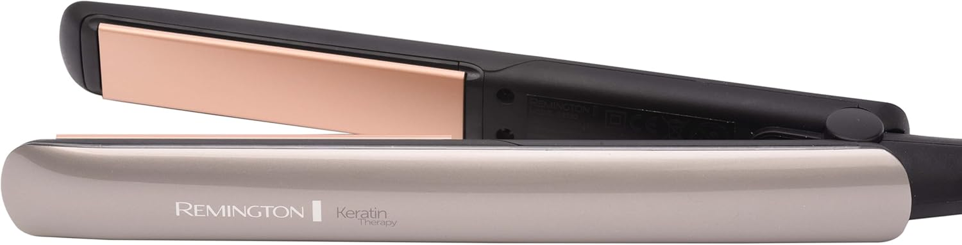 Remington Professional Hair Straighteners [Heat Protection Sensor to Reduce Hair Damage] Keratin Protect (High-Quality Keratin Ceramic Coating with Almond Oil) Digital Display, 160-230&deg;C, Hair Straightener S8593 image number 3