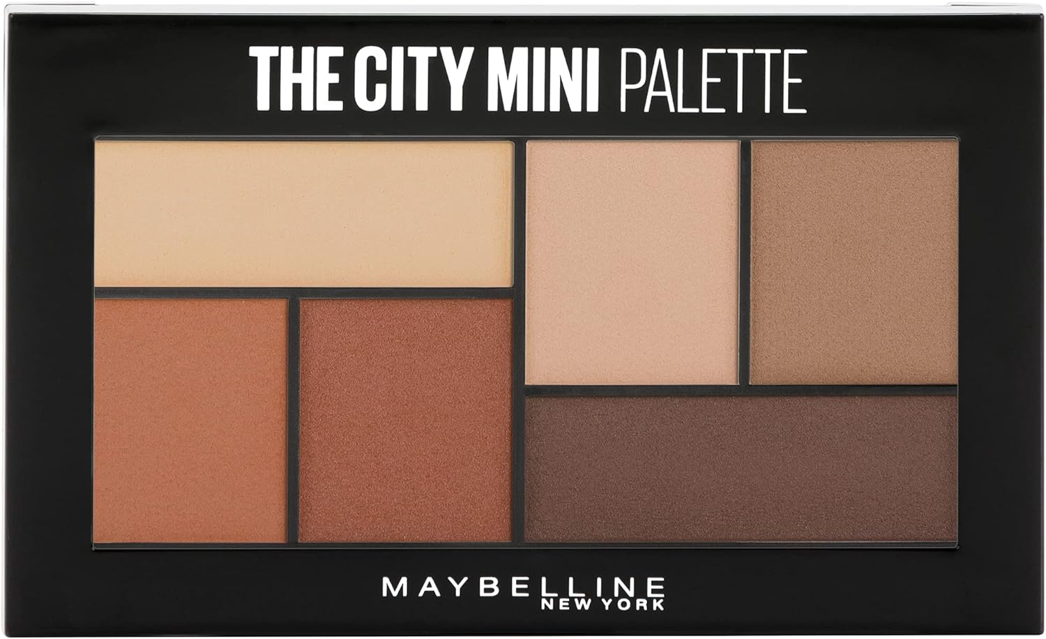 Maybelline New York the City Mini Eyeshadow Palette Makeup, Hi-Rise Sunset, 0.14 Oz.