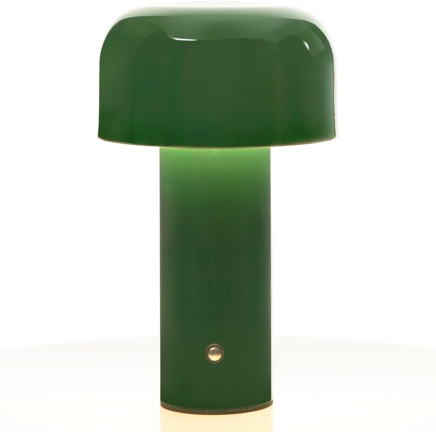 JX-003 Modern Mushroom-Shaped Table Lamp with Portable Touch Dimmer, Rechargeable LED Night Light with 3 Brightness Levels, Bedside Lamp for Indoor or Outdoor Use,