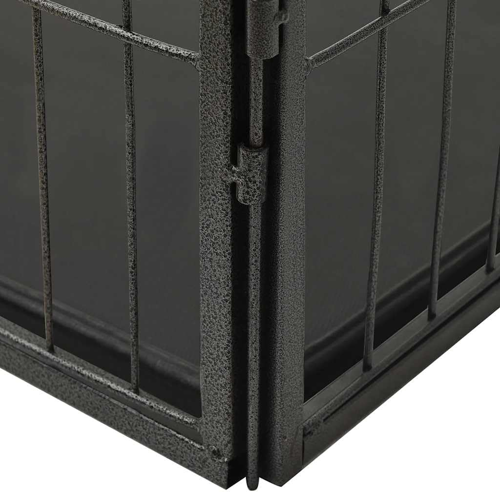 Puppy Playpen Steel 91.5X59X61Cm Pet Exercise Pen Dog Fence Indoor Outdoor image number 1