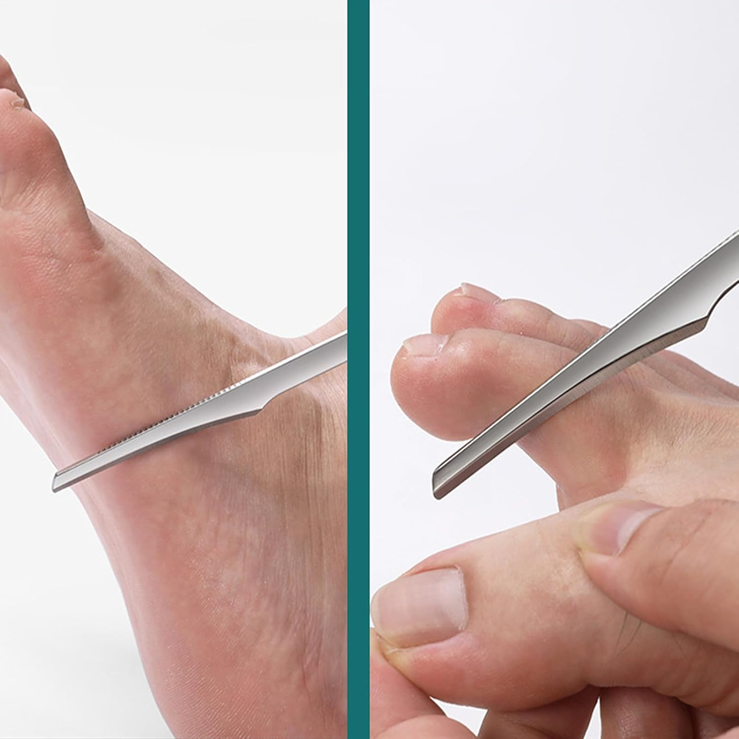 Foot File Grinder Tool - Stainless Steel Feet Sander Tool, Manual Feet Sander | Foot Sander Pedicure Tool, Portable Body Part Care Supplies for Home, Foot Care Rasp Dead Skin Remover Pedicure Too image number 5