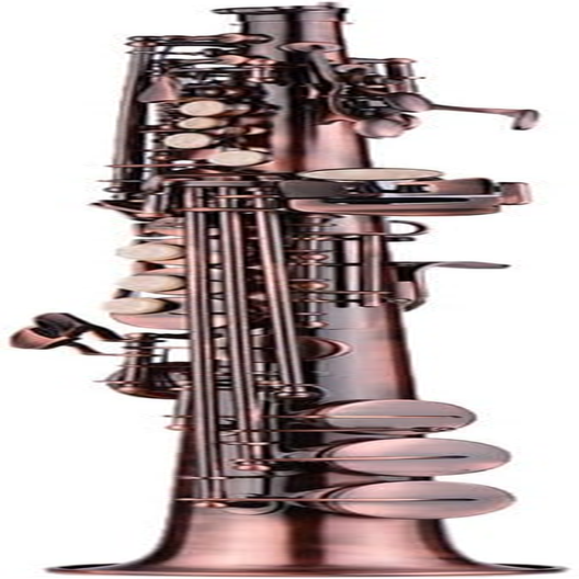 Professional Red Bronze Strai Ht Bb Soprano Saxophone Sax Woodwind Instrument Carve Pattern with Case Cleanin Cloth Straps Brush-Raywe image number 5