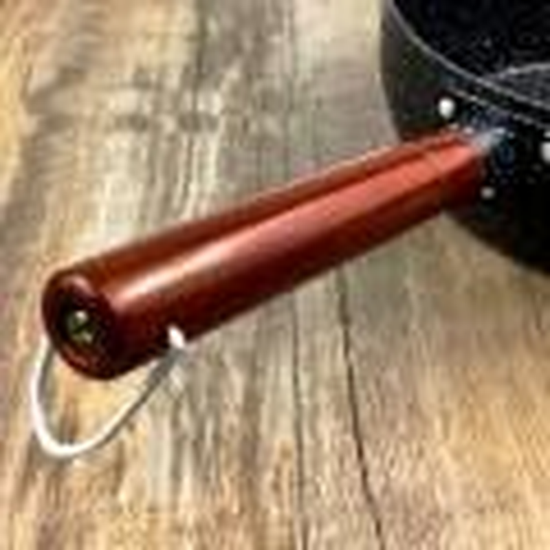 Nonstick Sauce Pot, Fine Workmanship Portable Nonstick Pot Multifunctional for Noodles for Gas (20Cm / 7.9In) image number 6