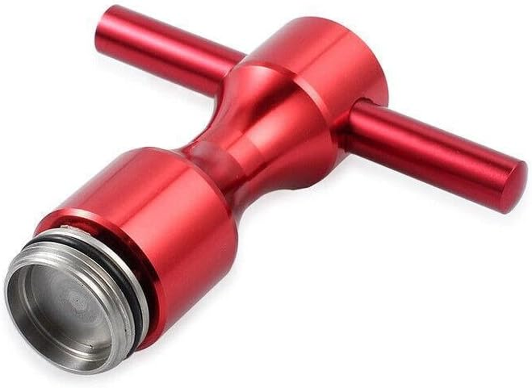 AIMALL 2X 10/15/20G Golf Custom Weights +Wrench for Titleist Scotty Cameron Putters Red, Durable Stainless Steel, with Rubber O-Rings image number 4