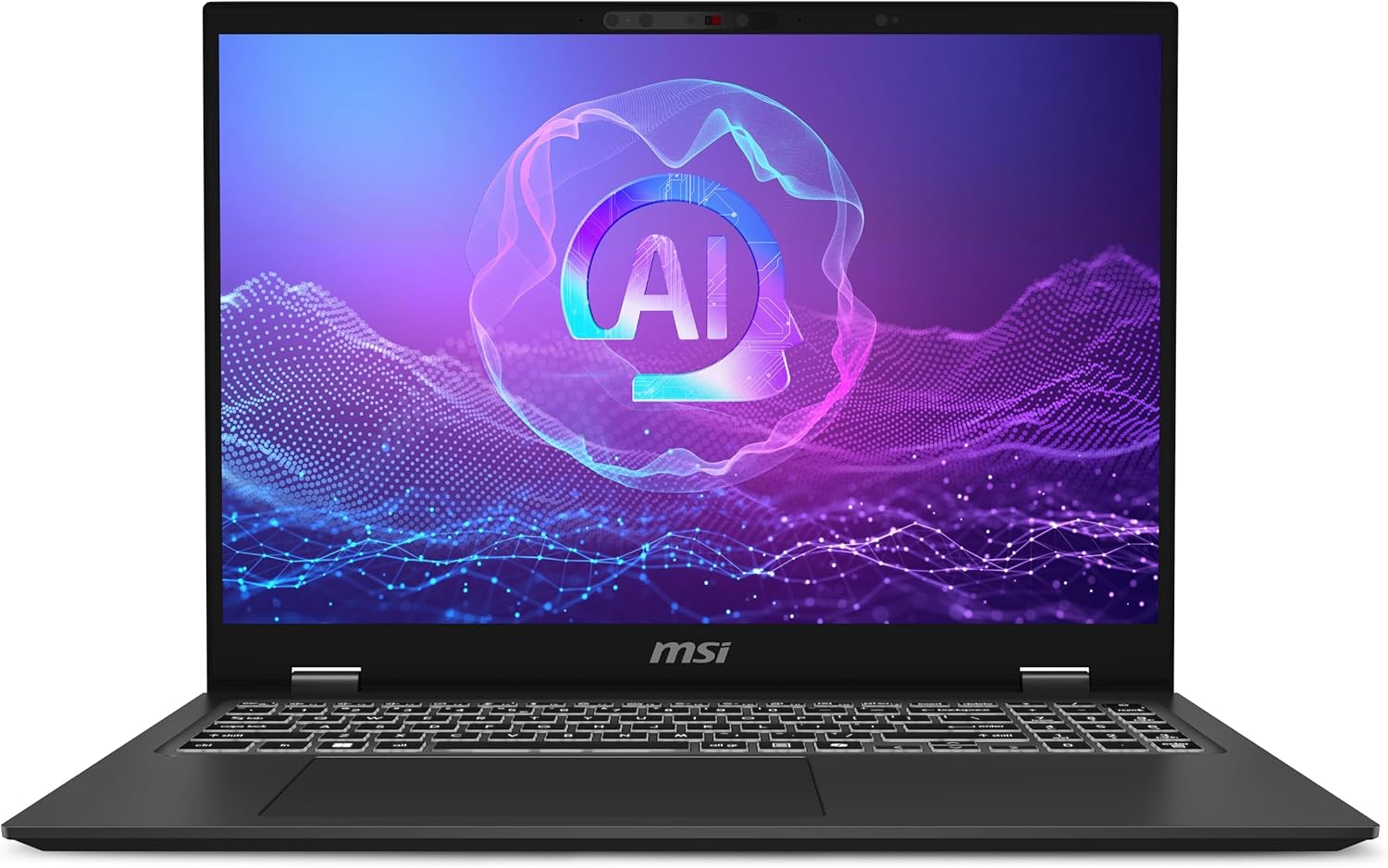 MSI Prestige 16 AI+ Evo B2VMG-025AU, 16' UHD+ OLED Business & Productivity Laptop, Intel Core Ultra 7 258V, 32GB Lpddr5X, 1TB SSD, UMA, Windows 11, Stellar Gray image number 2