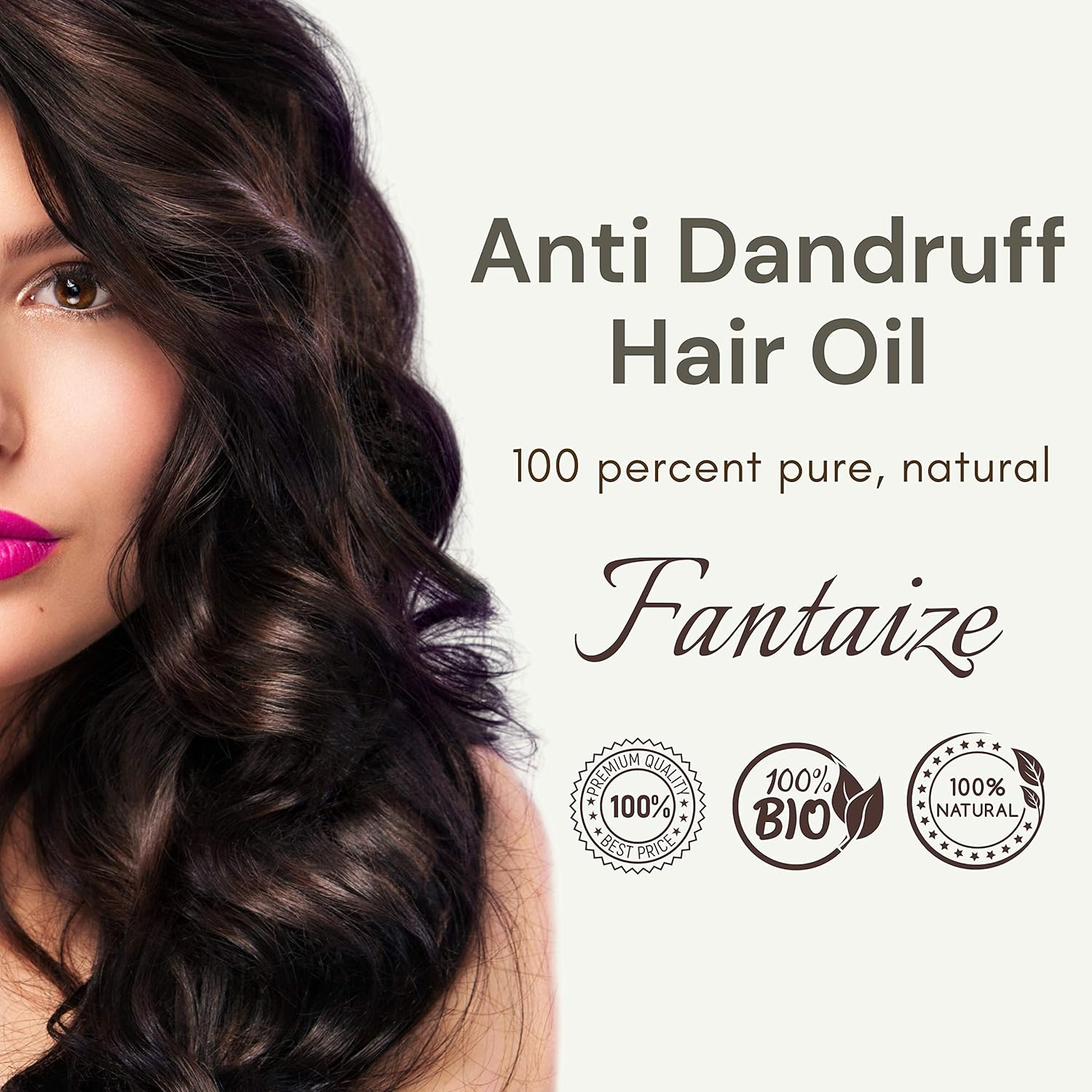 Fantaize - Handcrafted anti Dandruff Hair Oil - Pack of 1 (100 Ml) image number 6