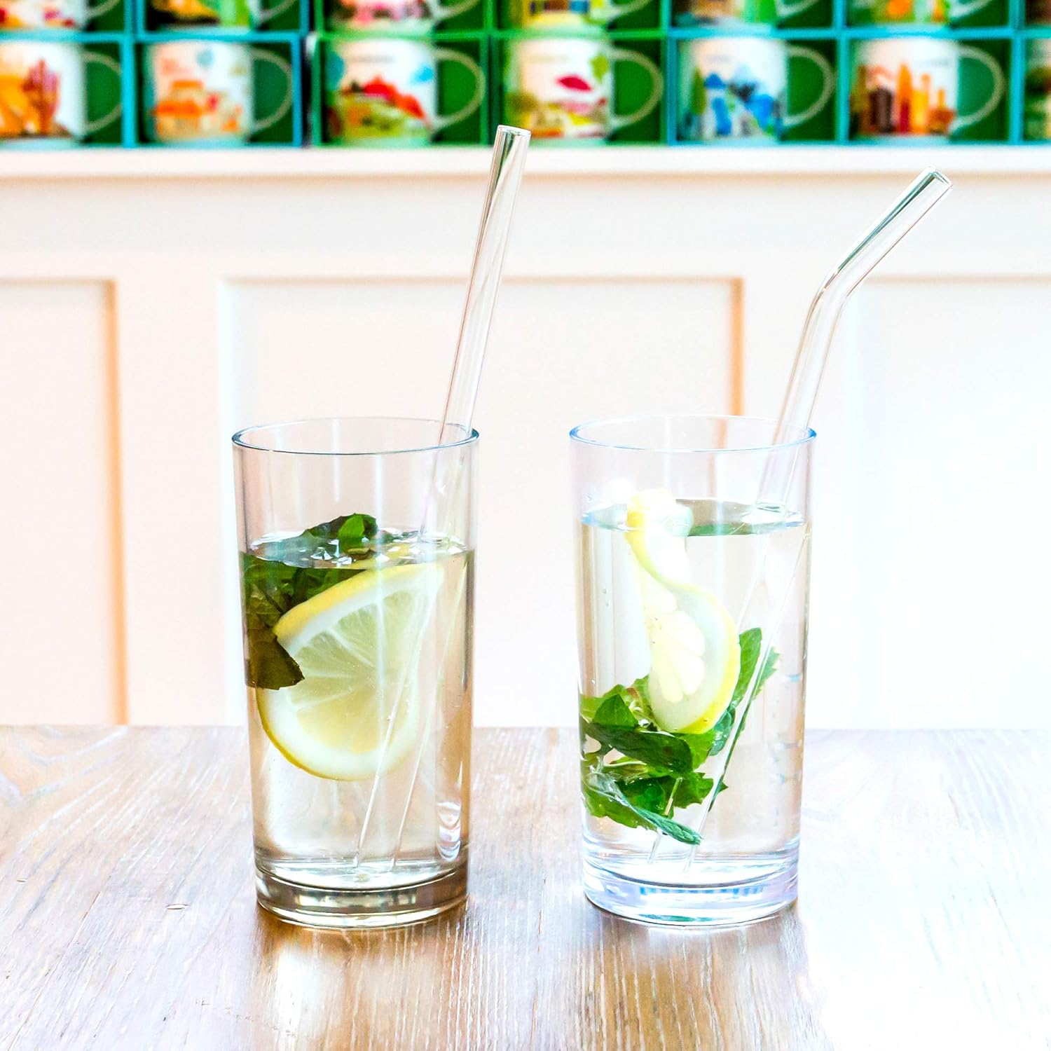 Youngever 8 Pack 500ML Plastic Water Tumbler, Set of 8, Plastic Glasses, Re-Usable Plastic Cups, Unbreakable Glasses, Plastic Tumblers (4 Colors) - 12 Ounce image number 6