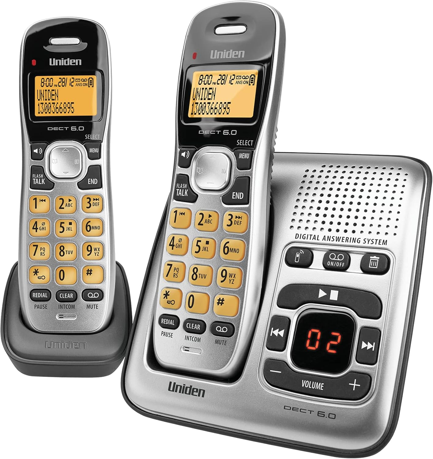 Uniden DECT 1735 + 1DECT Digital Phone System with Power Failure Backup^ image number 3