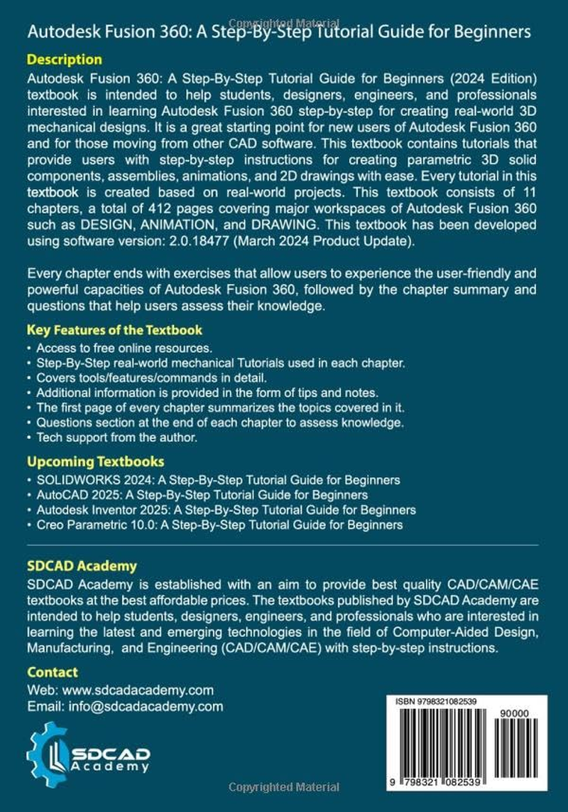 Autodesk Fusion 360: a Step-By-Step Tutorial Guide for Beginners (2024 Edition) image number 1