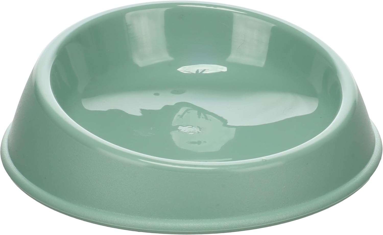 Flamingo Pandor round Grey Food and Water Bowl for Cats &ndash; 19 X 5.5 Cm 250 Ml &ndash; Durable, Practical and Elegant - Pandora Round Blue 100 Ml image number 4