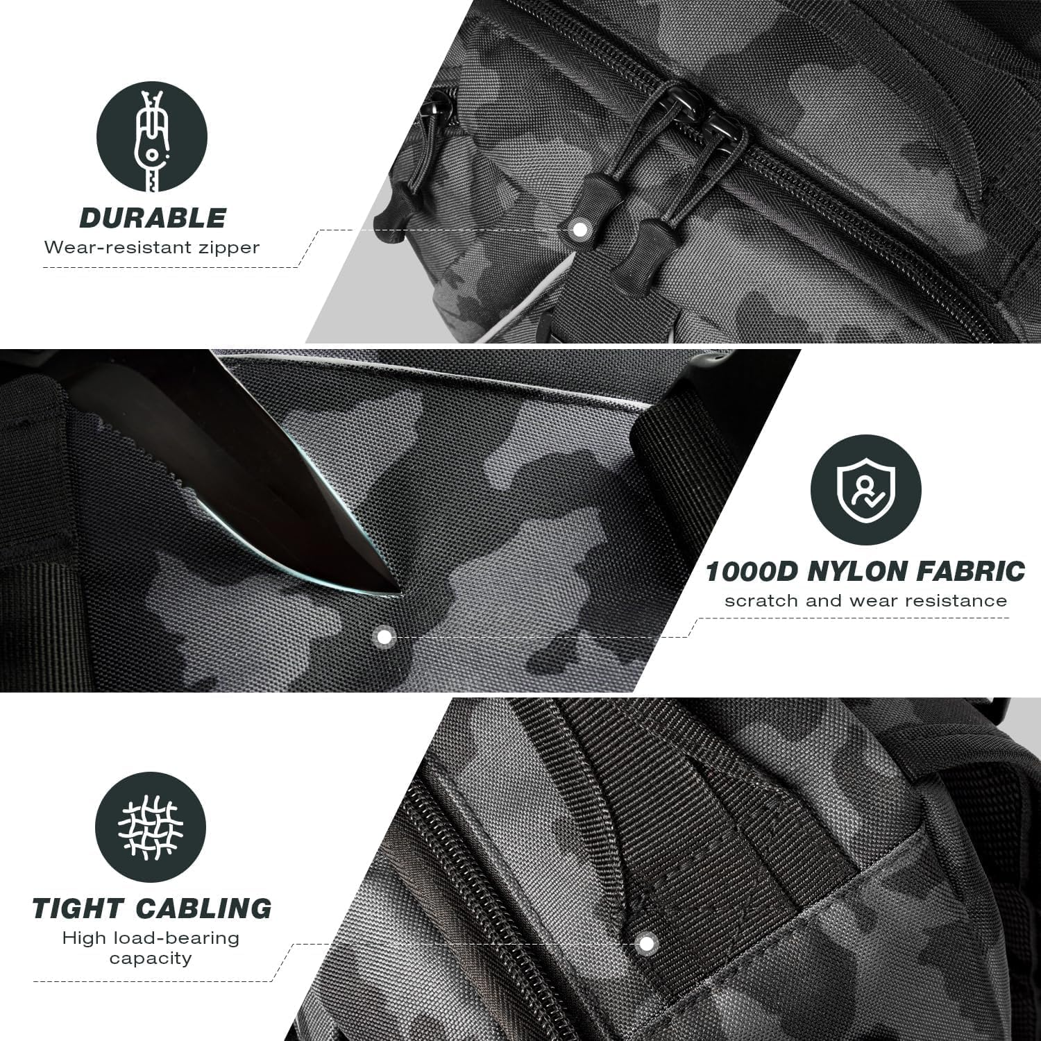 Multifunctional Fishing Gear Bag with Waterproof Compartments, Tackle Boxes & Rod Strap &ndash; Ideal Backpack for Outdoor Anglers with Tools like Lures, Pliers & Grippers image number 3