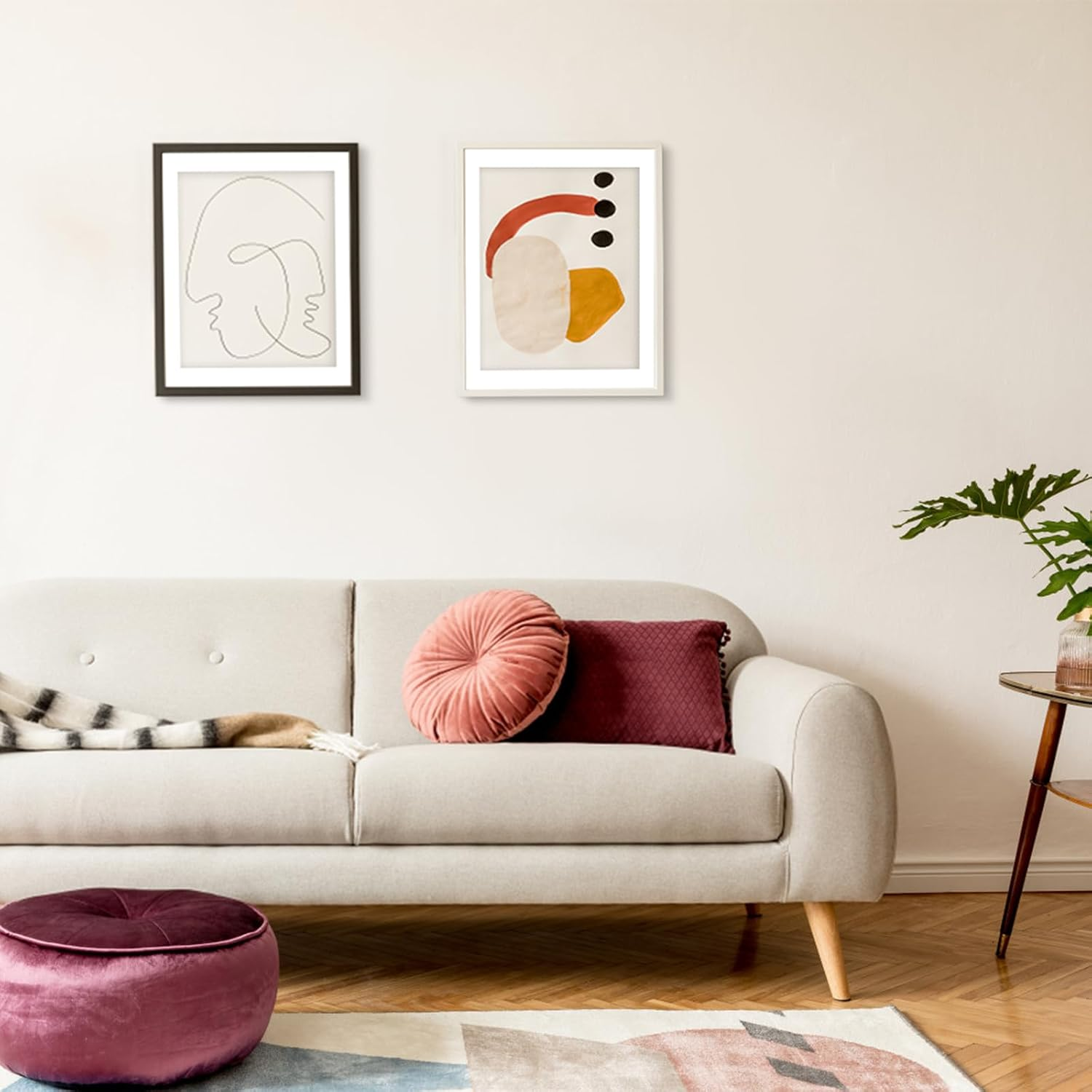 10 Pcs Photo Mounts 10 X 8 to Fit 8 X 6, White Paper Acid Free Picture Mounts Mat, Cardboard Photo Mount for Frames for 8 X 6 Paintings Prints Image Artworks (10 X 8 Inch)