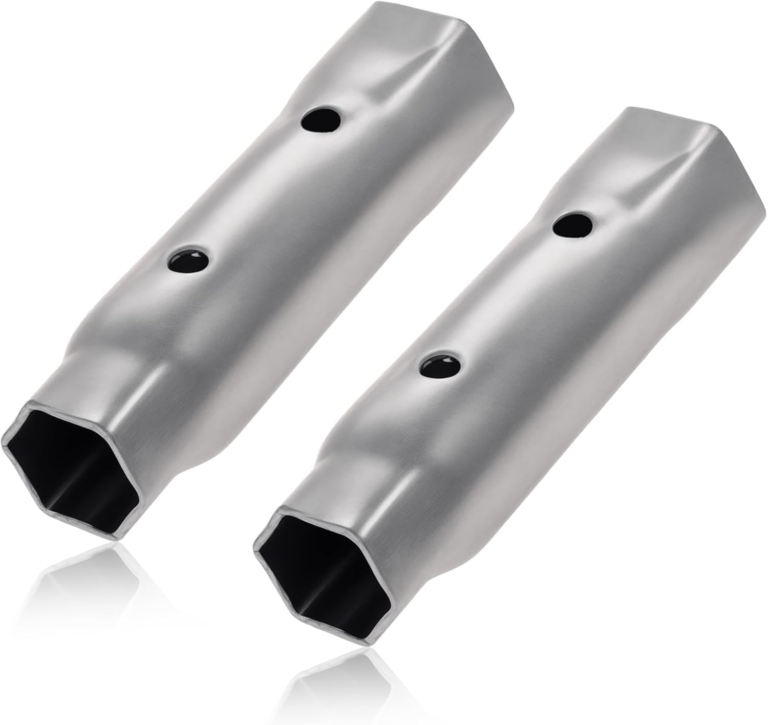 Galvanized Carbon Steel RV Water Heater Element Wrench, Water Heater Hex Socket, Compact Anode Rod Hex Wrench, Hex Socket for RV Camper Travel Trailer Motorhome, 1-1/16 in X 1-1/2 in X 6 in (1) image number 1