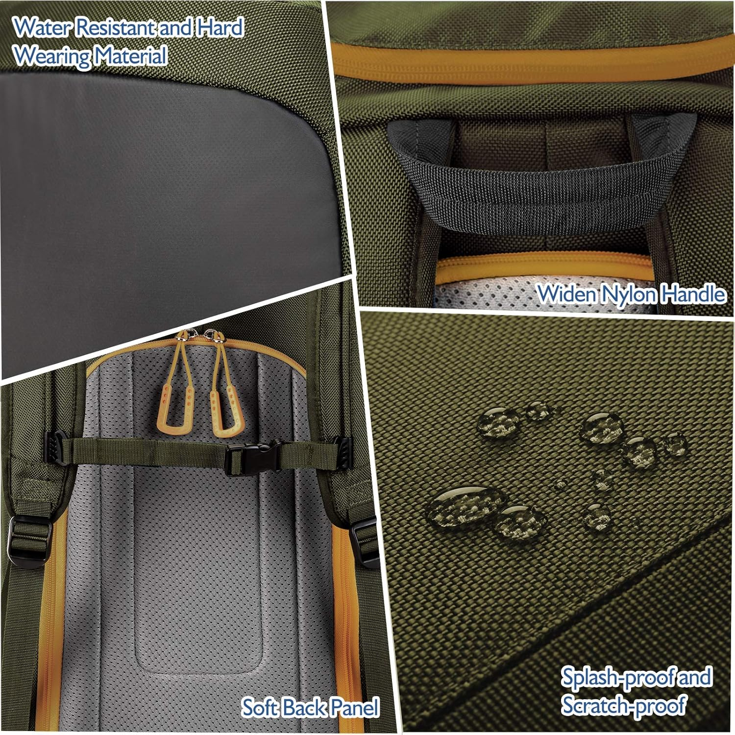 Unigear Ski Boot Bag, 55L Ski Boot Travel Backpack for Ski Helmet, Goggles, Gloves, Skis, Snowboard & Accessories