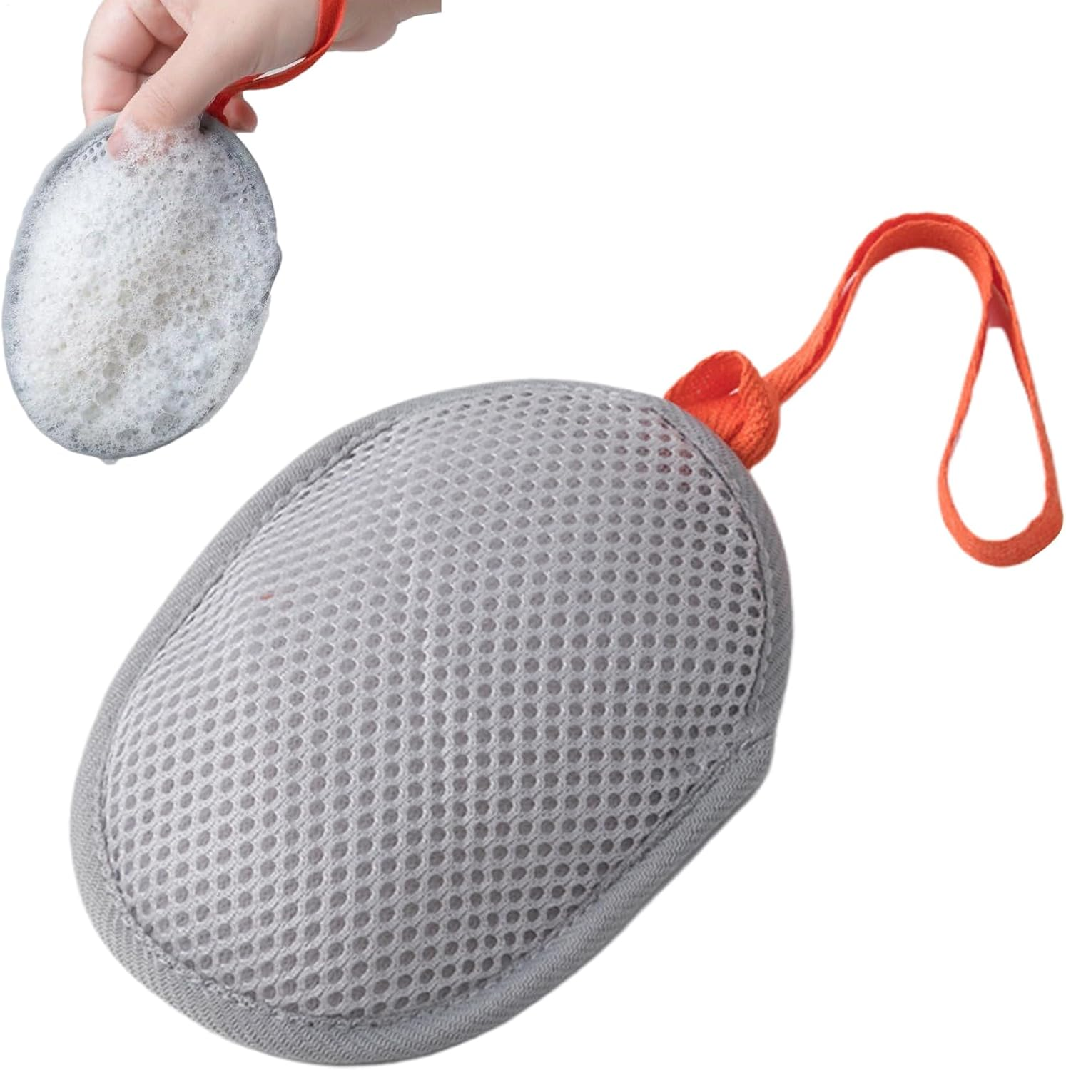 Mesh Soap Bags for Soap Bars,Bar Net - Reusable Scrubber Holder for Shower Travel Women Bath Gym Hiking Camping Backpacking