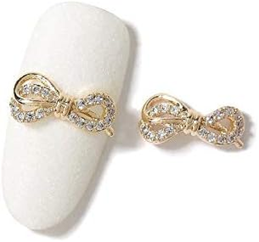 HANGQINGHENG 2-Piece Nail Jewelry Zircon Rhinestone Decoration Alloy Nail Decoration (Color : 159 5)