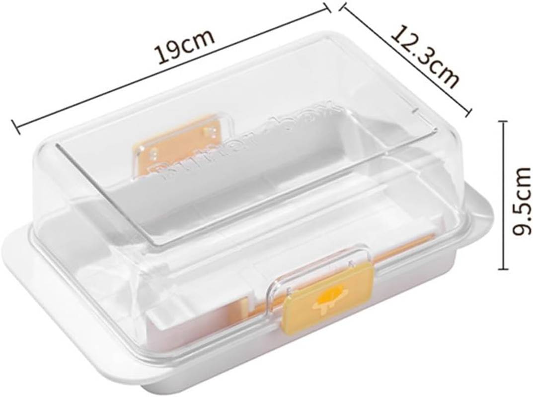 ZEBAN Airtight Flip-Top Butter Dish with Lid Holder Tray Sticks East Coast/ West Coast/ Kerrygold Butter image number 2