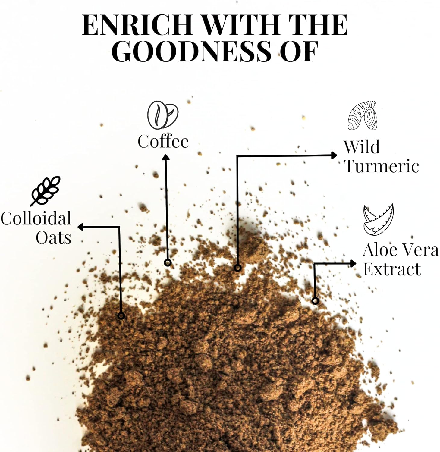 Coffee & Oats Body Scrub for All Skin Type (Coffee Oats Scrub, 180Gm) image number 4