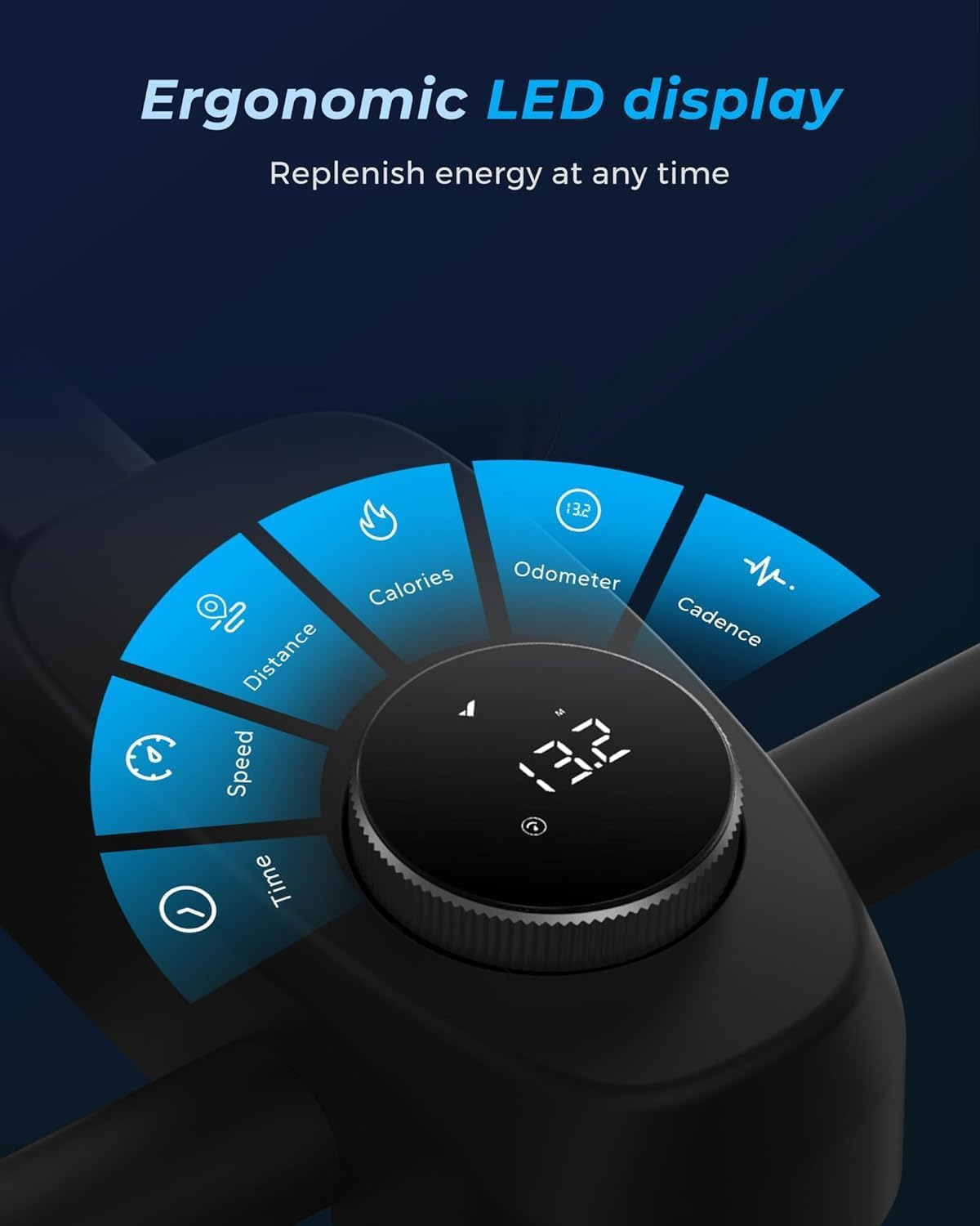 MERACH Exercise Bike Stationary Bikes, Brake Pad Bike with Exclusive App, Cycle Low Noise Indoor Cycling Recumbent Exercise Bike with 135KG Weight Capacity, Treadmill Tablet Fitness for Weight Loss