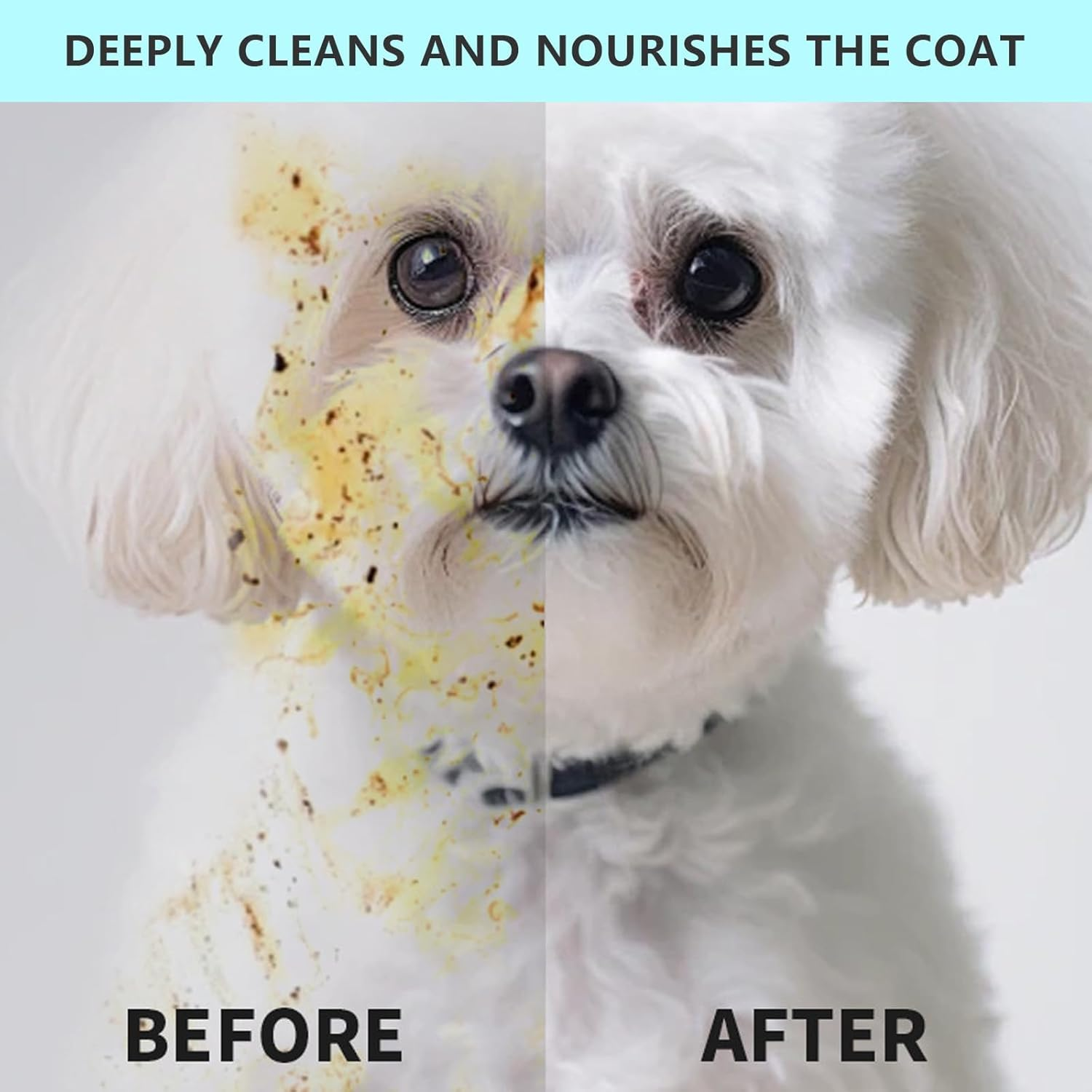 12PCS Pet Glove Wipe for Dog and Cat, Wash Free Gentle Cleaning Grooming Wipes for Fur Face Body Ear Eye Smelly Paws Bum Pet Cleaning Wipes for Daily Care and Traveling image number 5