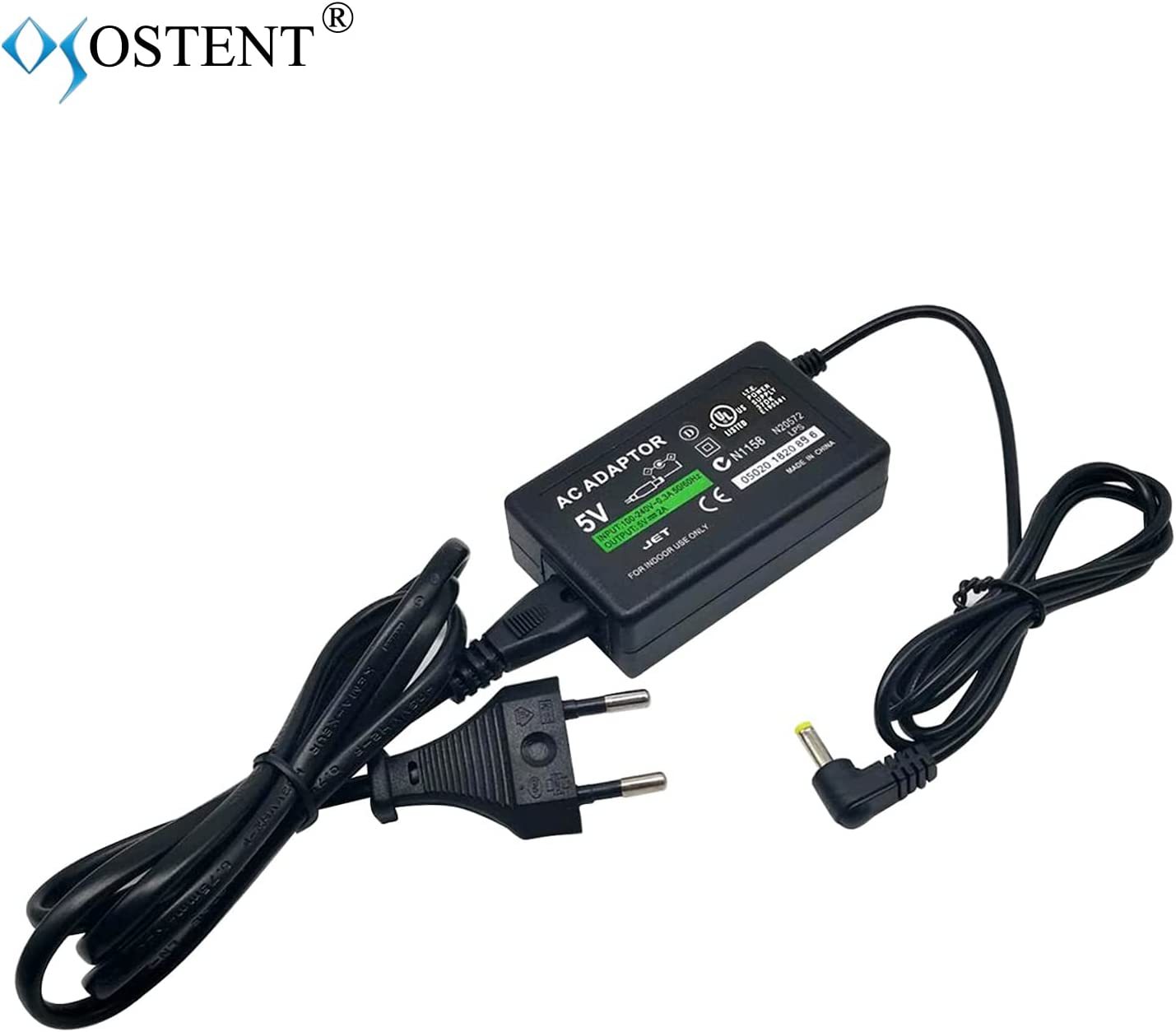 OSTENT EU Home Wall Charger AC Adapter Power Supply Cable Cord for Sony PSP 1000/2000/3000 Console