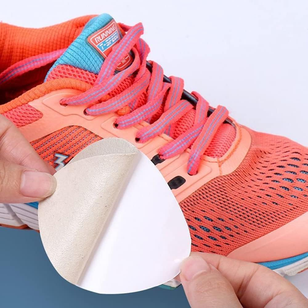 6Pcs Shoe Hole Repair Patch Shoe Patch Vamp Shoes Hole Sticker Heel Repair Subsidy Light Blue