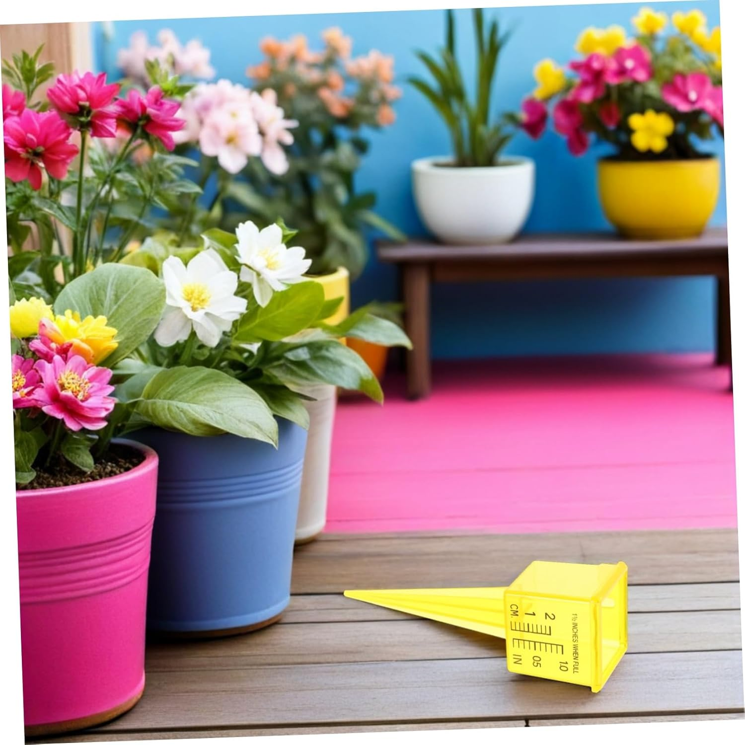 20Pcs Sprinkler Gauge Rain Gauge with Wide Mouth Dual Scale Water Measuring Tool for Patio Garden and Lawn Irrigation Monitoring Easy-Read Outdoor Rainfall and Sprinkler Output